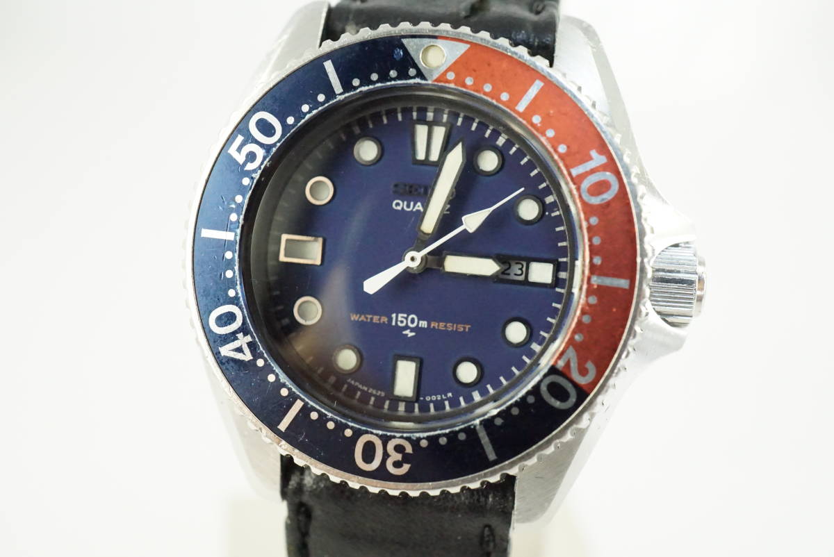 【B9/20-Y AF83】★SEIKO/セイコー ダイバー150m ペプシベゼル 2625-001B 腕時計 稼働品★_1