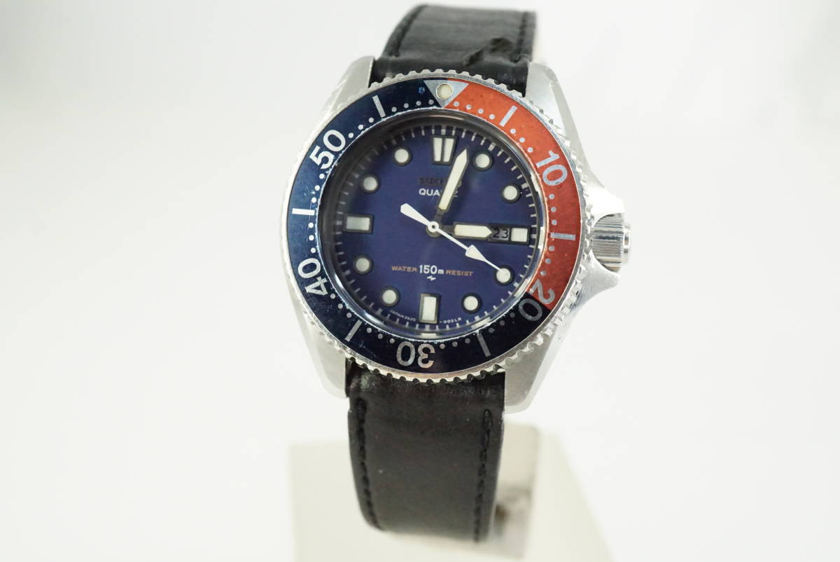 【B9/20-Y AF83】★SEIKO/セイコー ダイバー150m ペプシベゼル 2625-001B 腕時計 稼働品★_2
