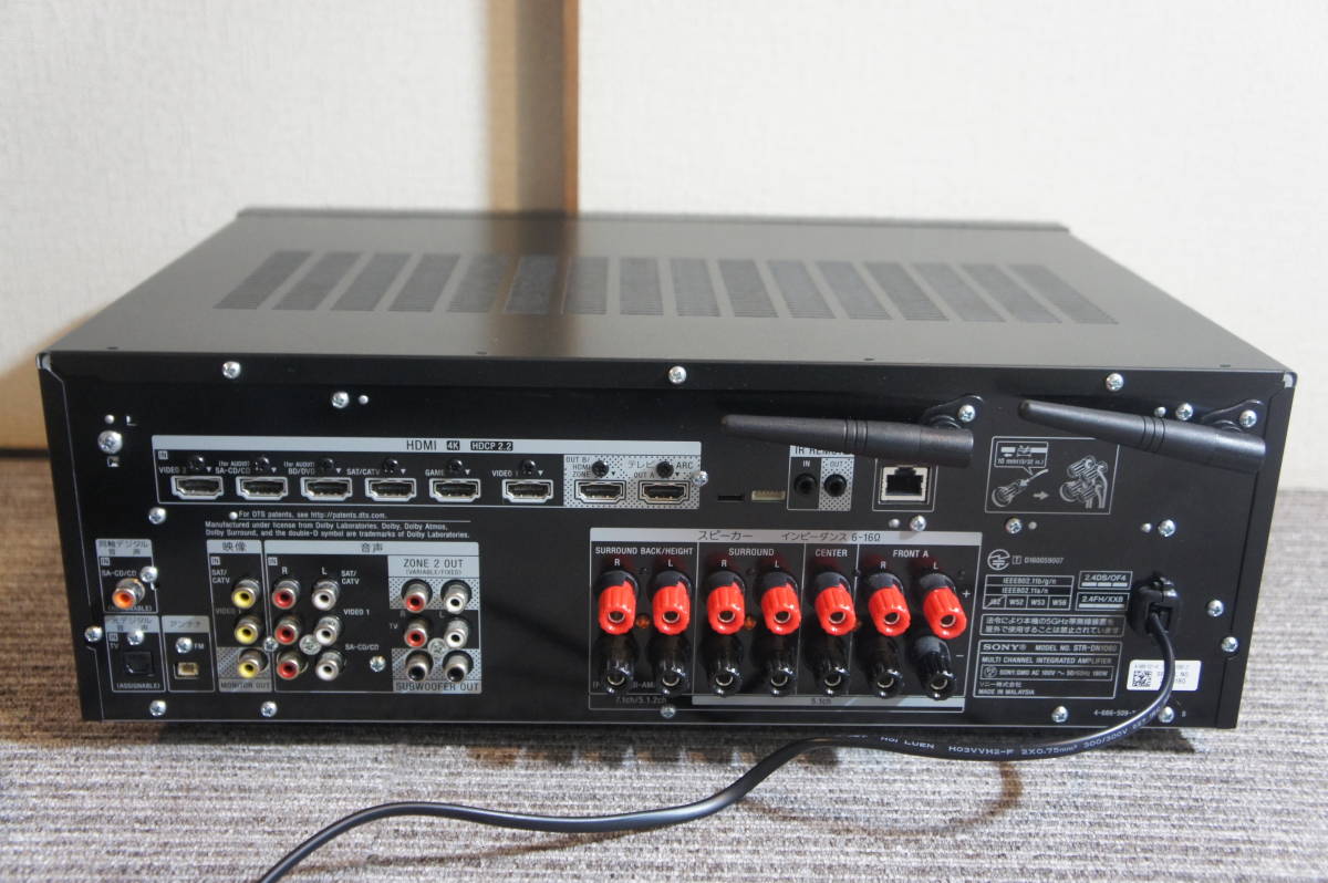 ○SONY ソニー STR-DN1080 AVアンプ○ STR-DN1080 SONY ソニー 7.1ch
