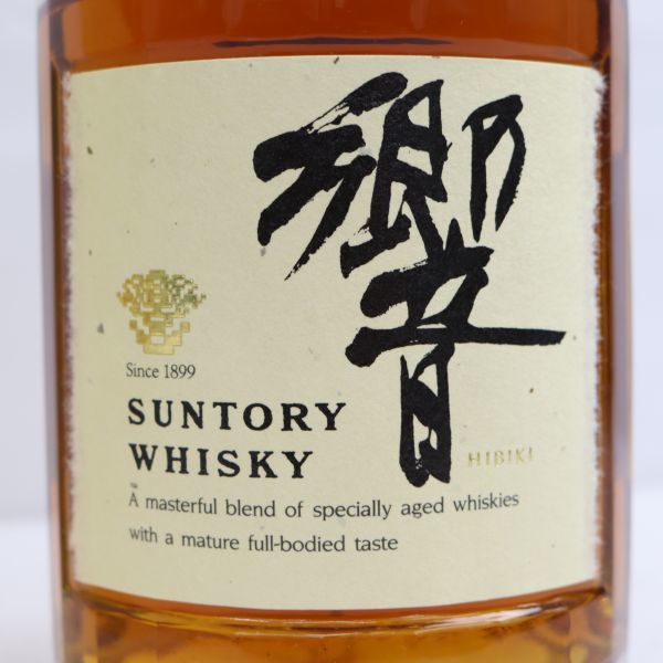 美品中古 SUNTORY（サントリー）響 裏ゴールドラベル 金キャップ 43