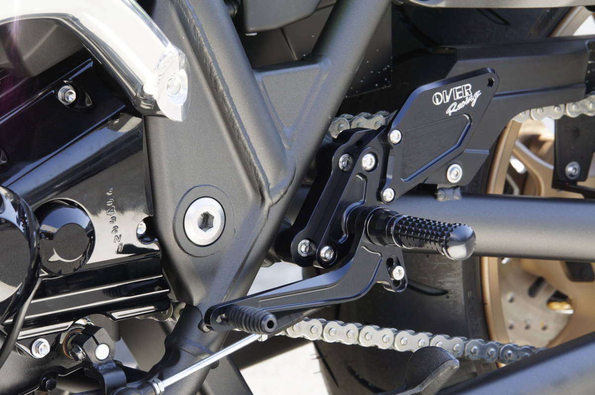 専用 OVER オーヴァー オーバー ZRX1200DAEG ダエグ バックステップ 4