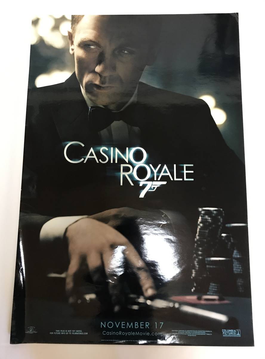 映画ポスター 007 カジノロワイヤル Casino Royale US版 両面印刷