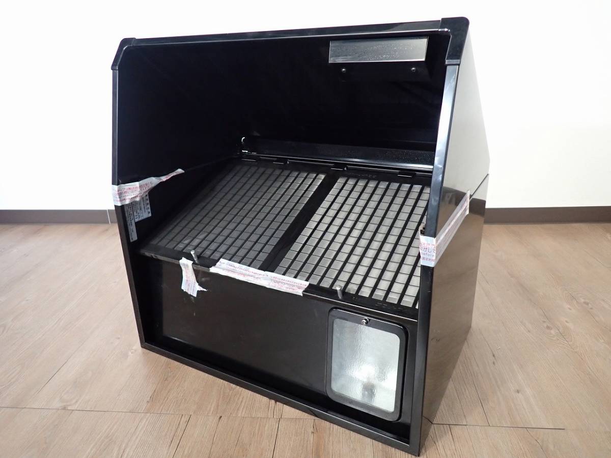 中古美品 レンジフード FUJIOH BDR3HL6016BK 富士工業 60cm 深型 
