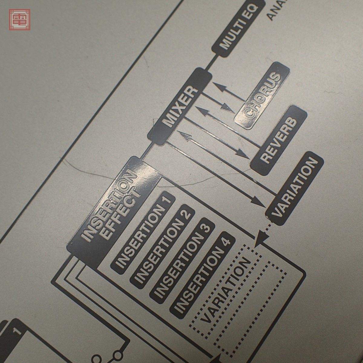 YAMAHA MU1000 トーンジェネレーター 音源モジュール XG音源 通電のみ
