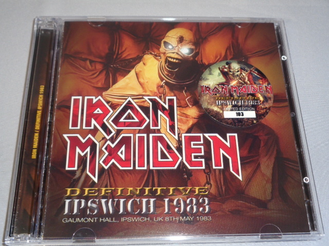 定番人気，セール IRON MAIDEN/DEFENITIVE IPSWICH 1983 2CD(Iron Maiden)｜売買されたオークション情報、yahooの商品情報をアーカイブ公開 - オークファン Iron Maiden