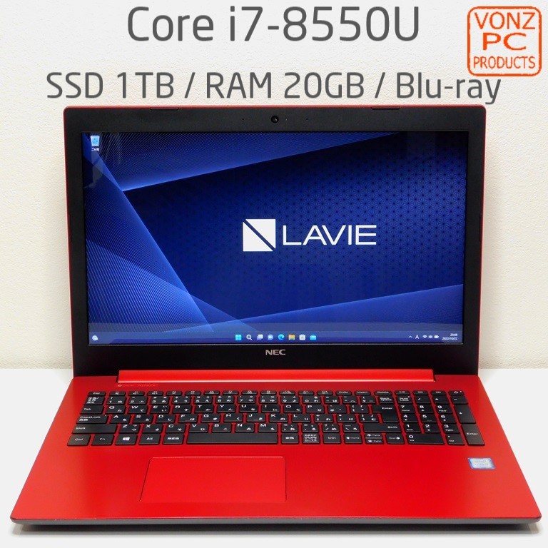 パソコン 美品超軽量ノートPC NEC VersaPro i5-8200Y (1.3GHz) 4GB