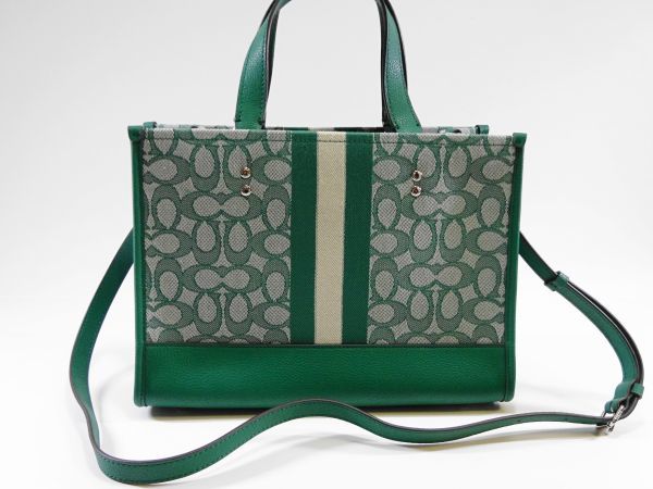 COACH コーチ ショルダートートバッグ シグネチャー レザー