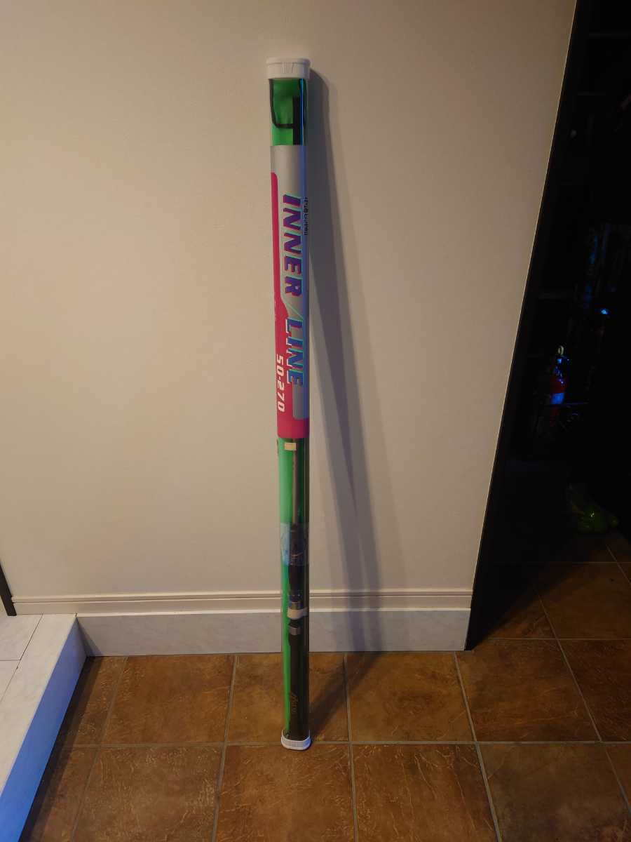 スズミ釣具、中通し沖船、インナーライン、50-270、竿袋、ケース、中通しワイヤー付きです。販売価格9000円、送料サービスさせて頂きます。