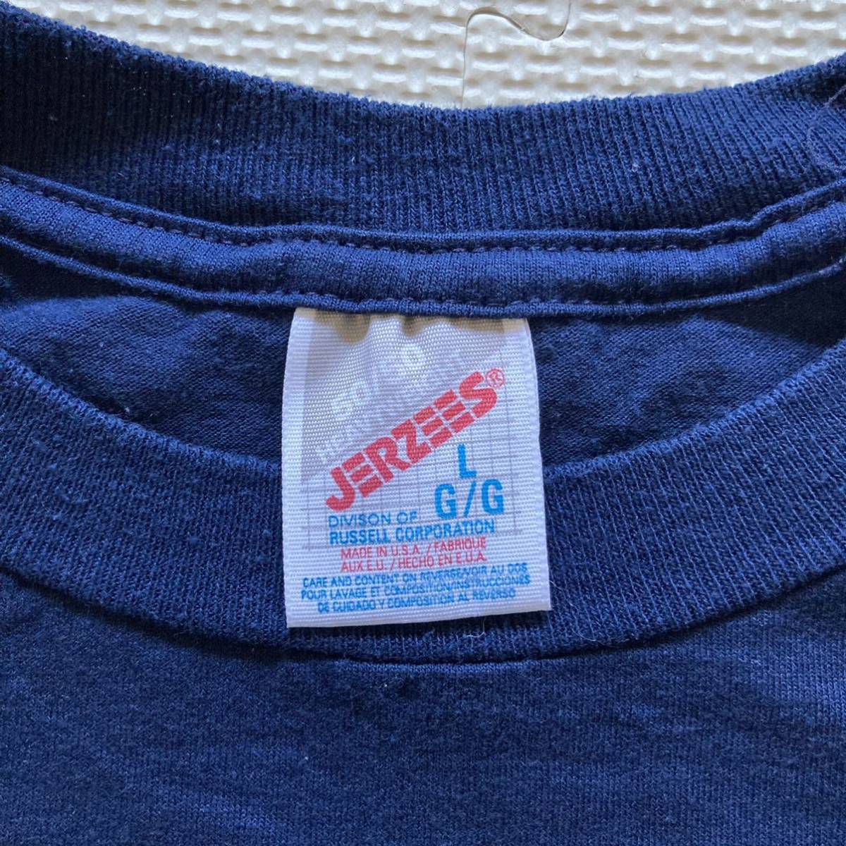 90s JERZEES ジャージーズ CHICAGO POLICE シカゴ警察 ポリス ロンT 