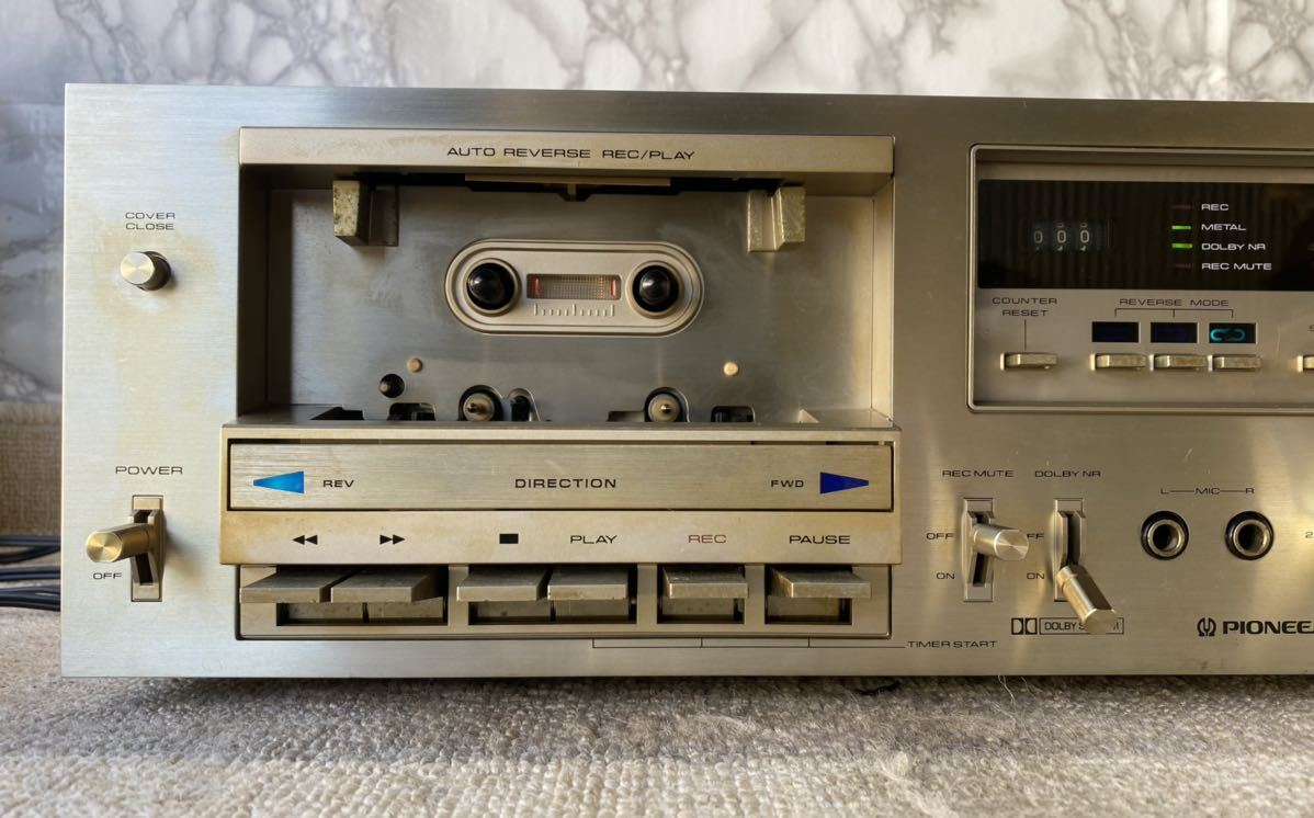 PIONEER ステレオカセットデッキ CT-620 Pioneer CT-620 ステレオ