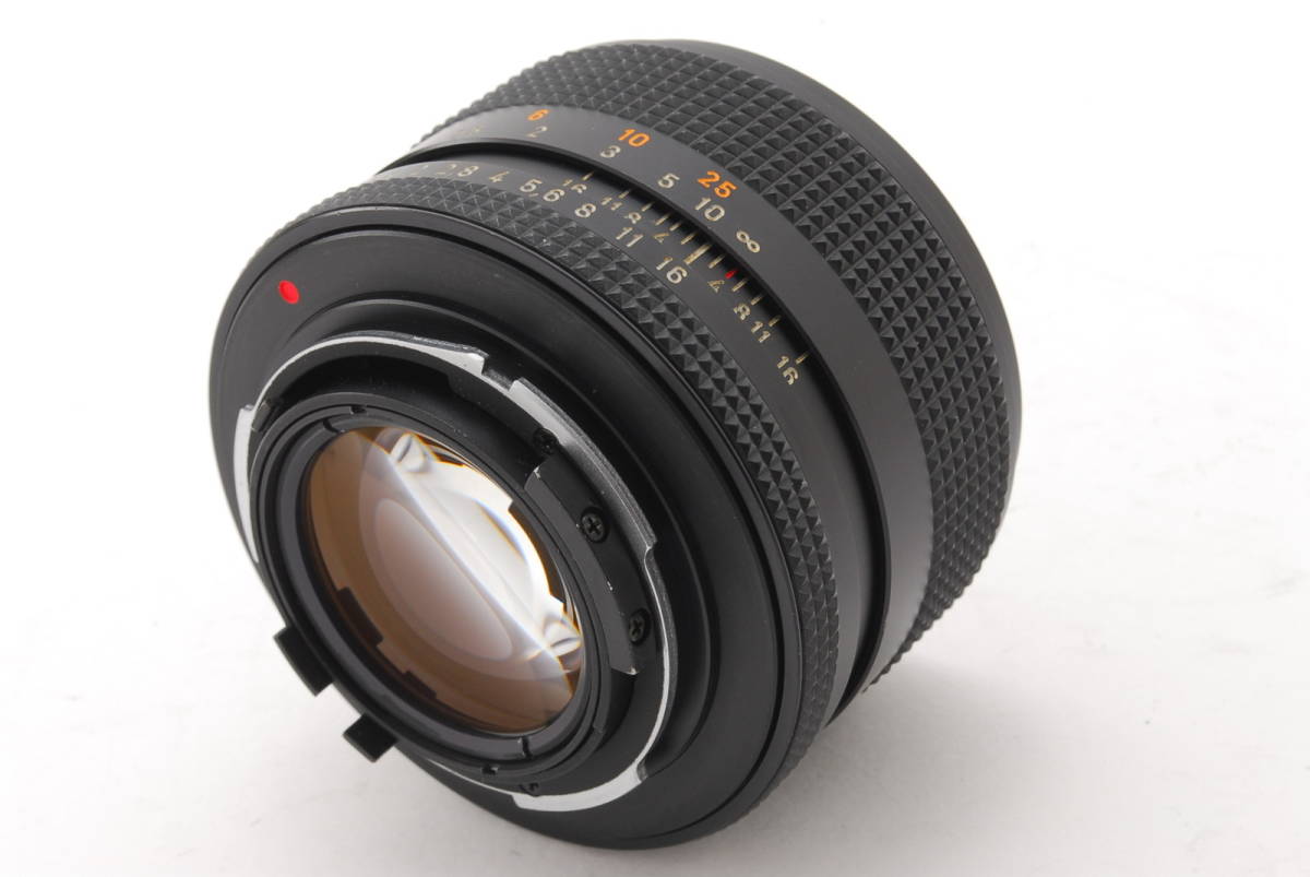 S品] CONTAX Planar 50mm F1.4 T* AEJ＊純正付属品＊プラナー