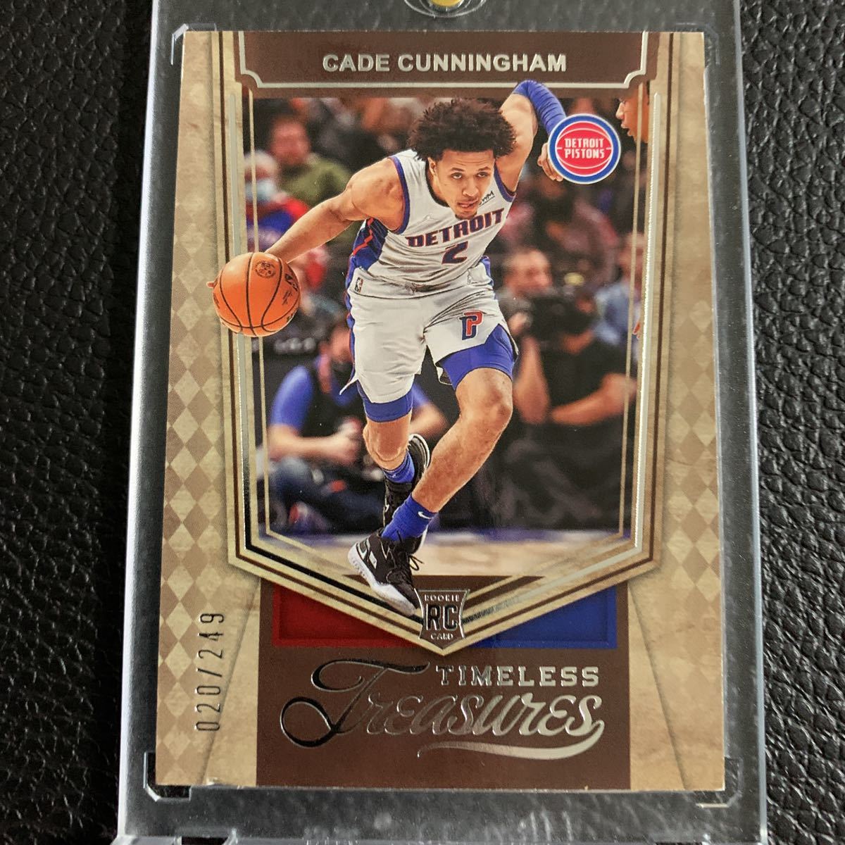 2021-22 Panini Cade Cunningham RC Rookie Prizm Card CUNNINGHAM