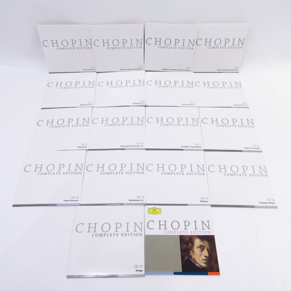 Chopin Complete CD Edition Box [17 Various Set] Artists € 58,00