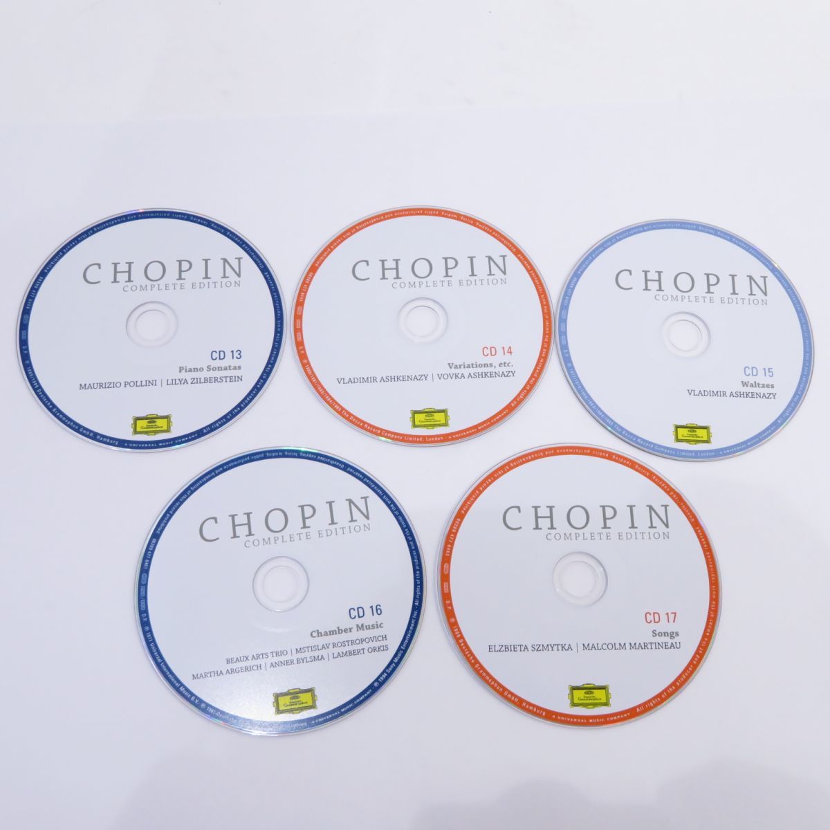Chopin Complete CD Edition Box [17 Various Set] Artists € 58,00