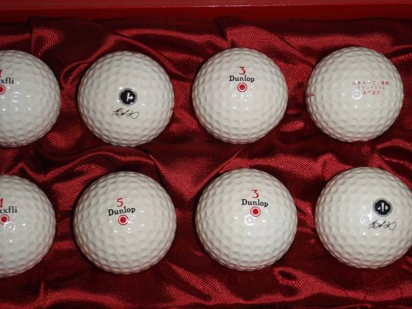 青木功　グランドスラム達成’８３日本オープン優勝記念ボール　_3