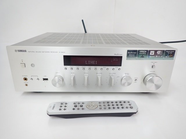 YAMAHA R-N803 プリメインアンプ/Bluetooth ネットワークレシーバー ヤマハ リモコン付き ハイレゾ オーディオ 音響機器 ...