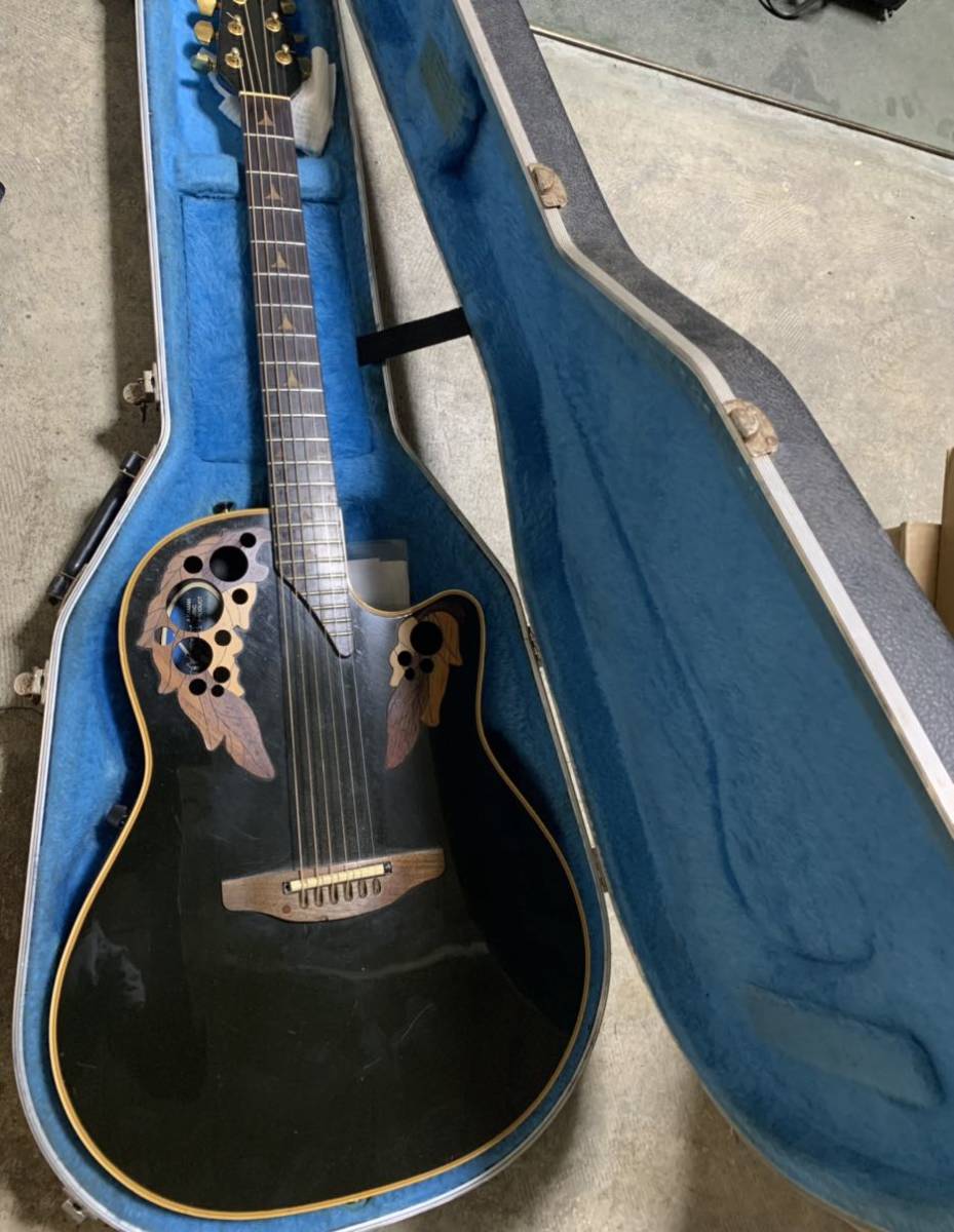 ovation 25years USA エレアコ　OP24 純正ハードケース付 Ovation ovation エレアコ ハードケース 25years USA OP24 純正ハード