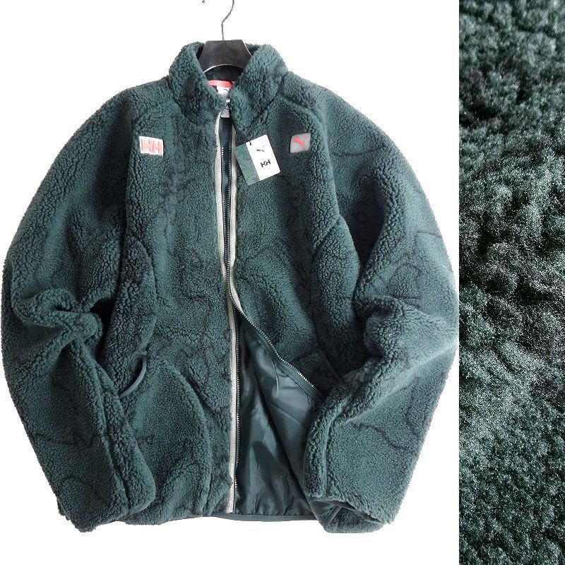 □PUMA × HELLY HANSEN プーマ ヘリーハンセン 新品 軽量ボアフリース 