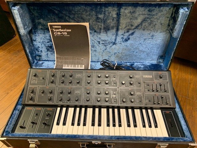 YAMAHA CS-15 アナログシンセサイザー CS-15D ヤマハ 名機 純正ハード