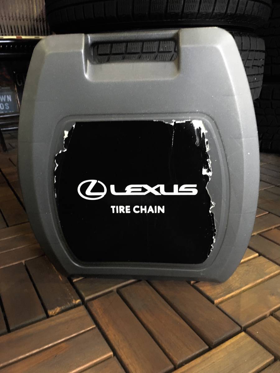  LEXUS 純正 タイヤチェーン(金属チェーン)｜売買されたオークション情報、yahooの商品情報をアーカイブ公開 - オークファン 金属チェーン