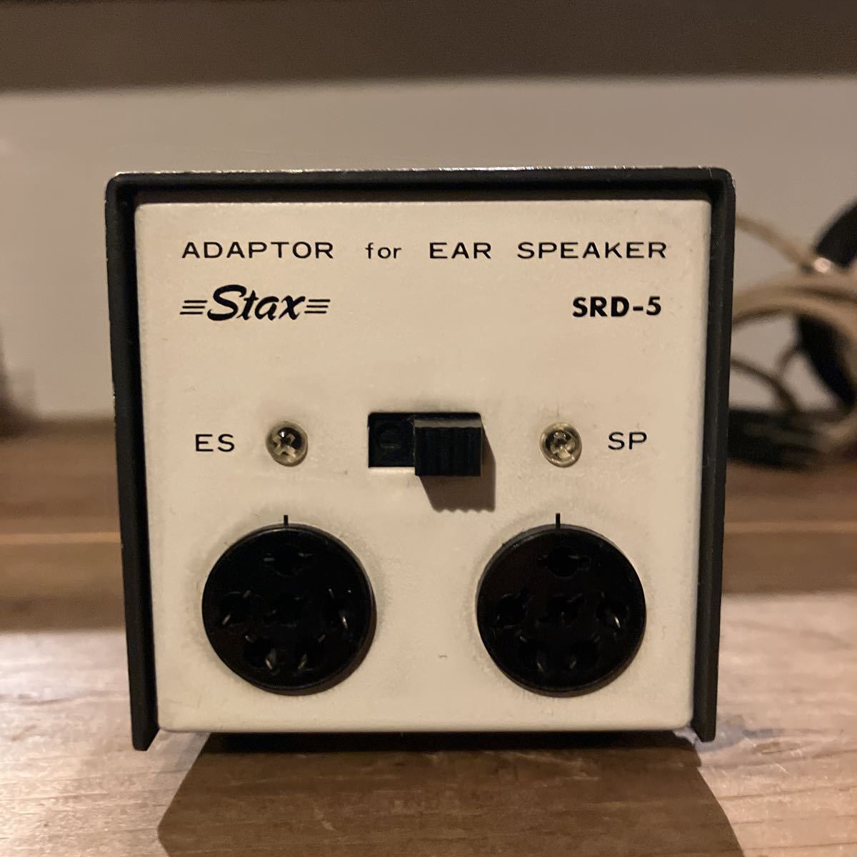 Stax イヤースピーカー SR-3 アダプター SRD-5 動作未確認 Stax イヤー