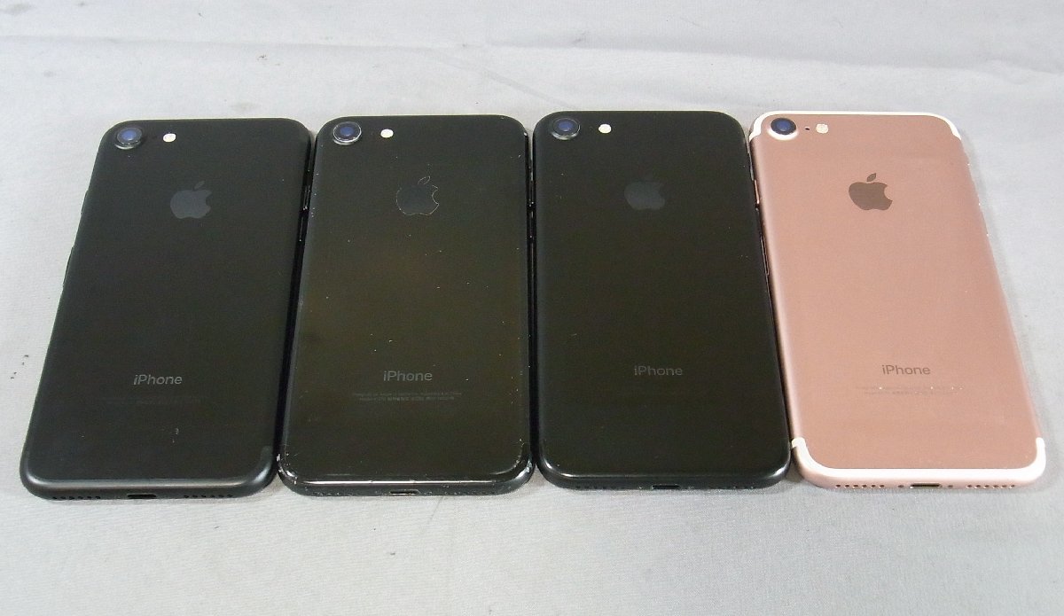 B32039 O-07202 docomo iPhone7 MNCN2J/A×1 / MNCE2J/A×3 計4台