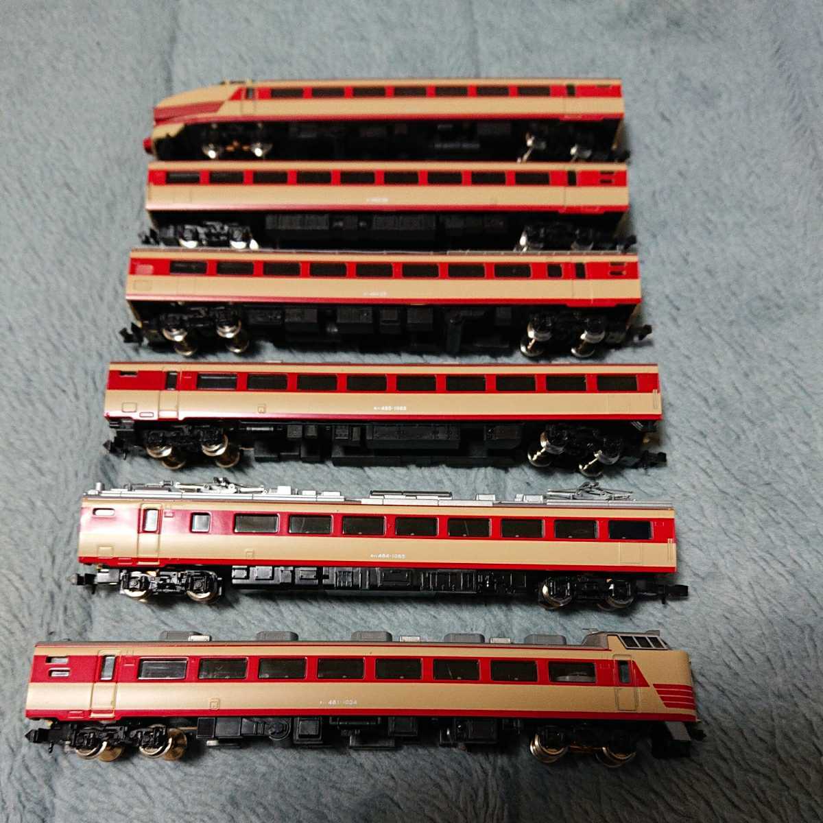 JR ｜製品情報｜製品 485系特急電車（MIDORI EXPRESS）セットA｜製品