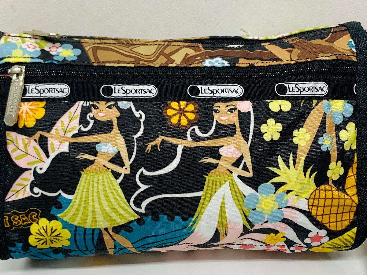 y4693 タグ付き未使用保管品 LeSportsac ミニショルダーバッグ 