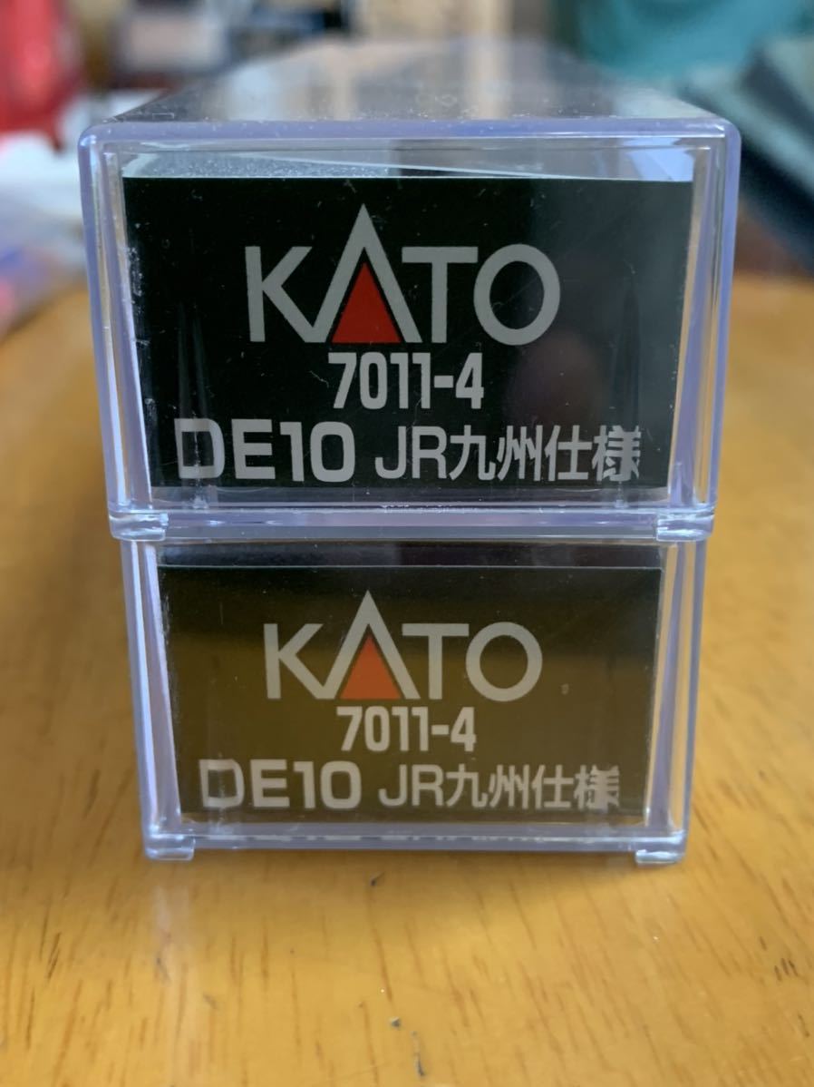 訳有りジャンク品 KATO 7011-4 DE10 九州仕様 2両セット 要説明文をお