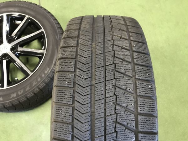 送料無料 スタッドレスセット ブリヂストン ブリザック VRX 225/55R17
