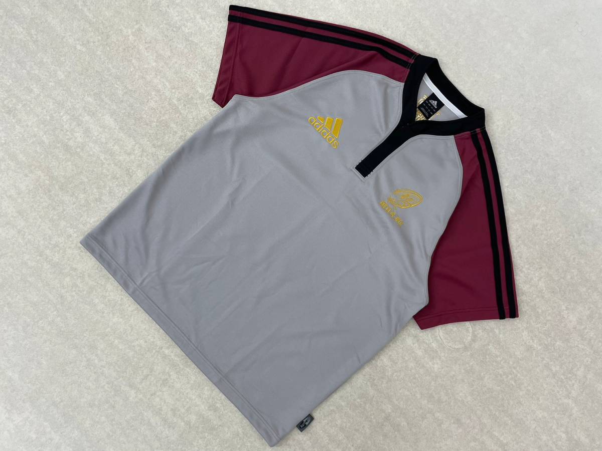 Wc858 デッドストック 日本製 adidas アディダス 早稲田大学 ラグビー 