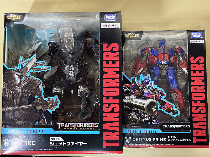 SS-25 オプティマスプライム & SS-26 ジェットファイヤー set