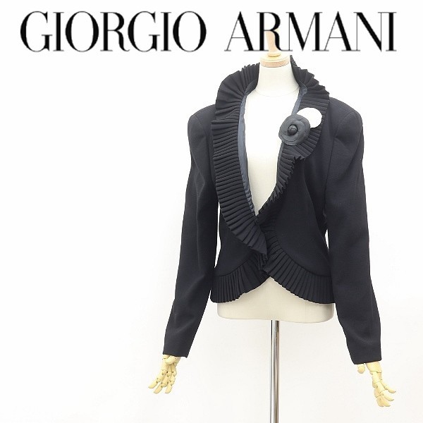 ヴィンテージ◇GIORGIO ARMANI ジョルジオ アルマーニ 花 フラワー 