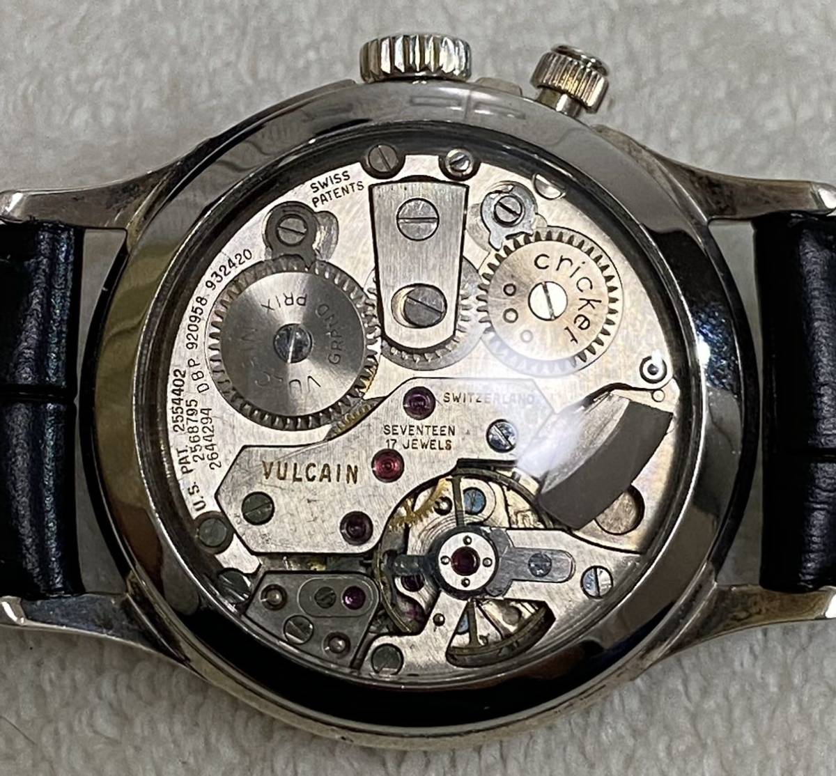 クリケット バルカン 手巻き VULCAIN ヴァルカン 幻の逸品18金無垢 