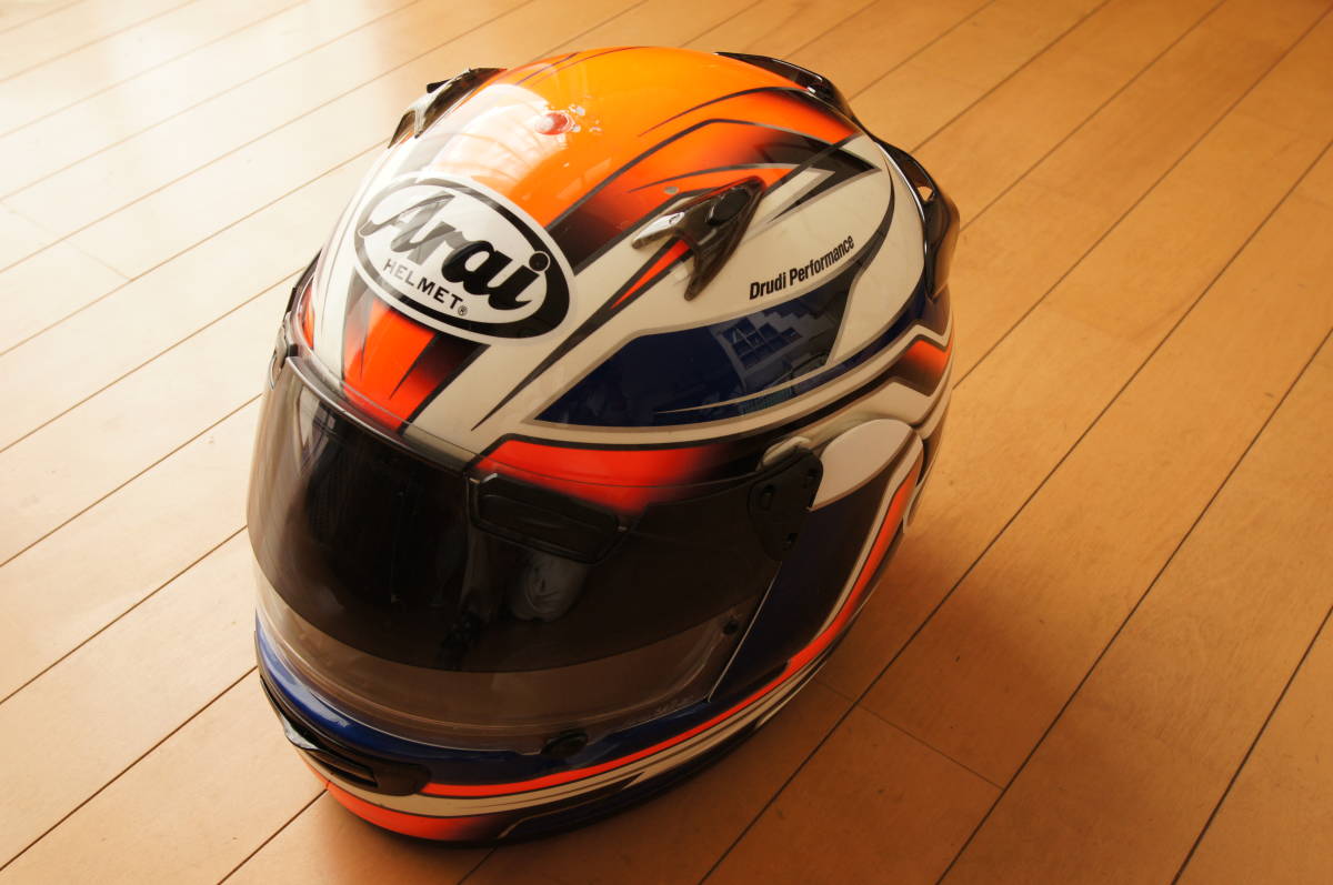 バイク Arai QUANTUM-J オレンジ・ブラック
