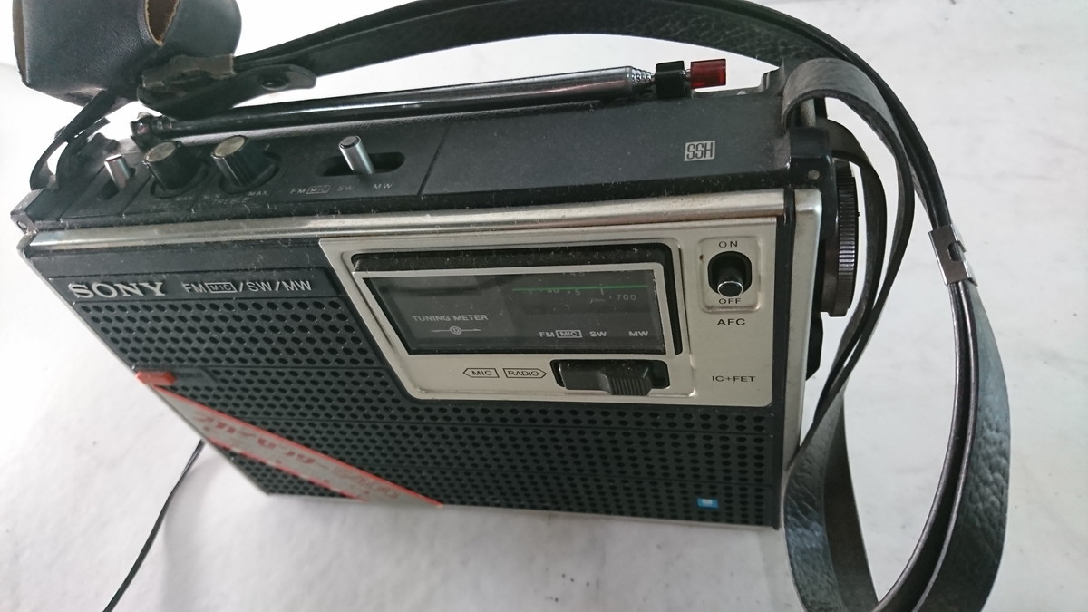 A11-062 ☆SONY ソニー トランジスタラジオ ICF-5400 昭和レトロ
