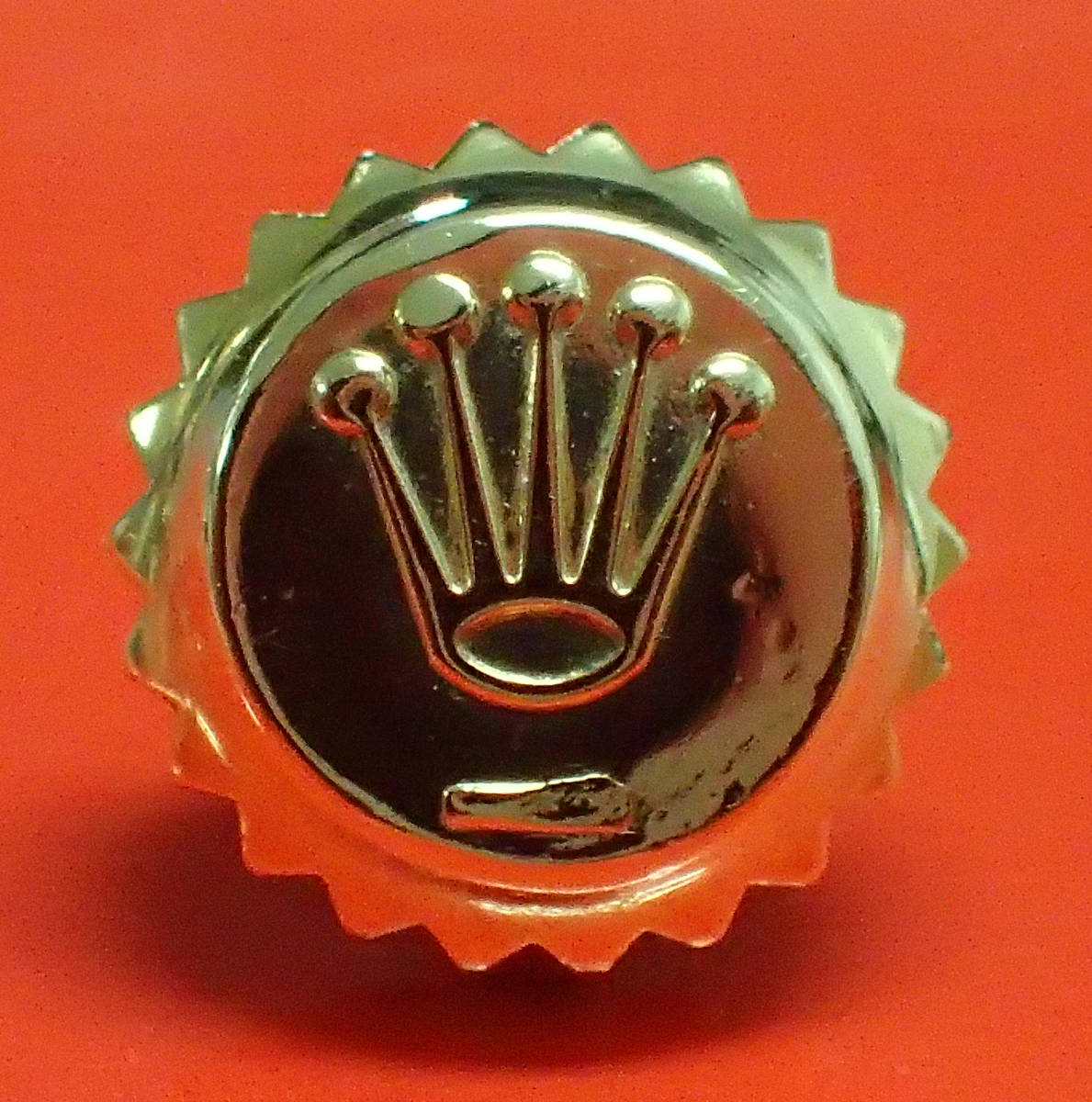 ROLEX ロレックス 純正 604-3 金 リューズ 竜頭 6mm デイトジャスト