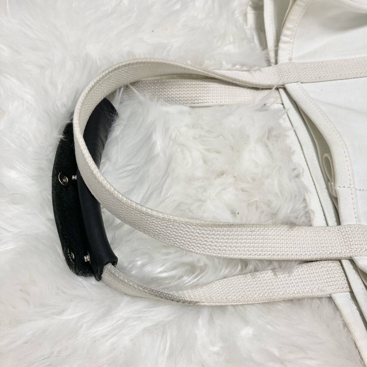 新品未使用 CHACOLIキャンバス トートバッグ ホワイト