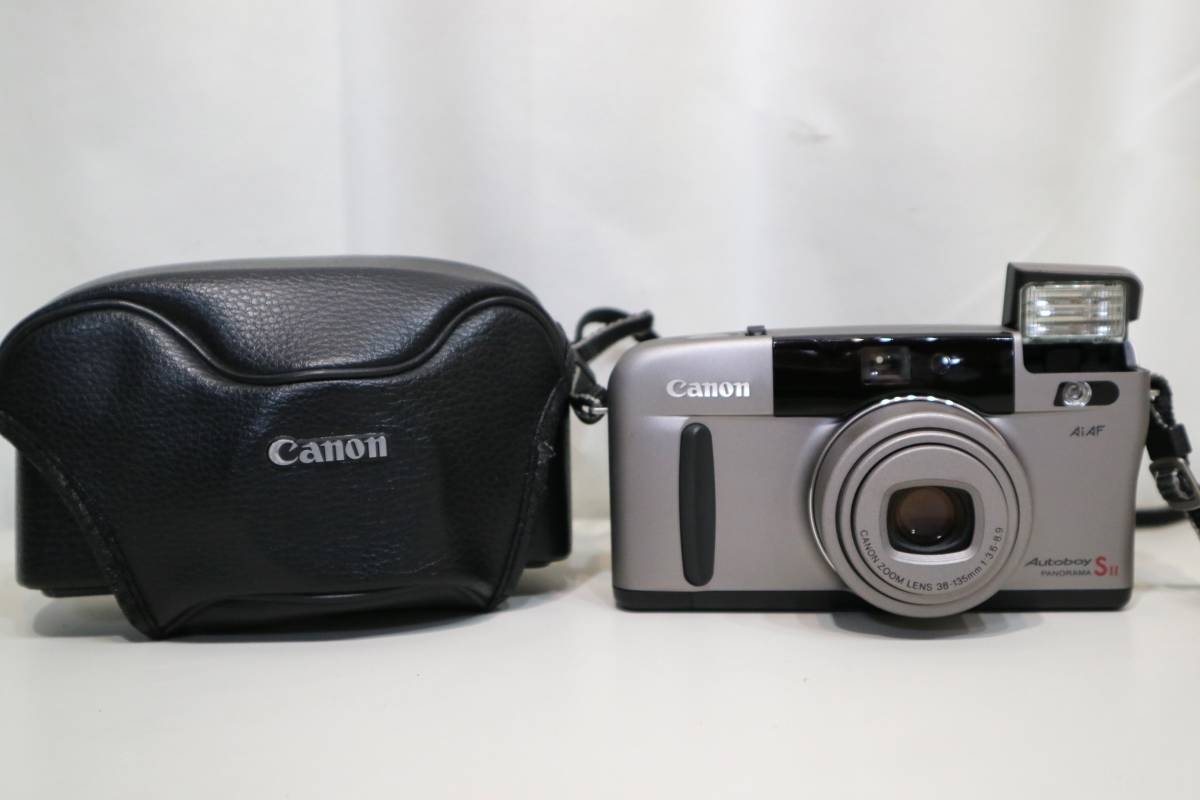ケース付き 美品 Canon Autoboy SⅡ キャノン コンパクト - A2196