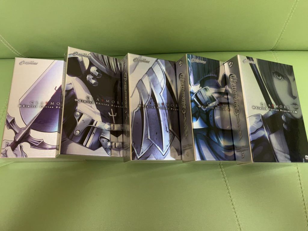 クレイモア DVD 初回限定特装版 全巻セット CLAYMORE