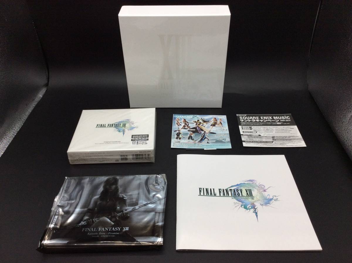 最安値，爆買い ＃5442 ファイナルファンタジーXIII CD オリジナルサウンドトラック サントラ FF13 FINAL FANTASY XIII サウンドトラック(ファイナルファンタジー)｜売買されたオークション情報、yahooの商品情報をア ファイナルファンタジー