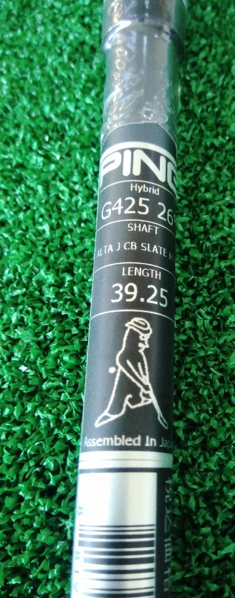 新品】PING G425 ハイブリット ＃5 SR G425 PING ハイブリッド 26度