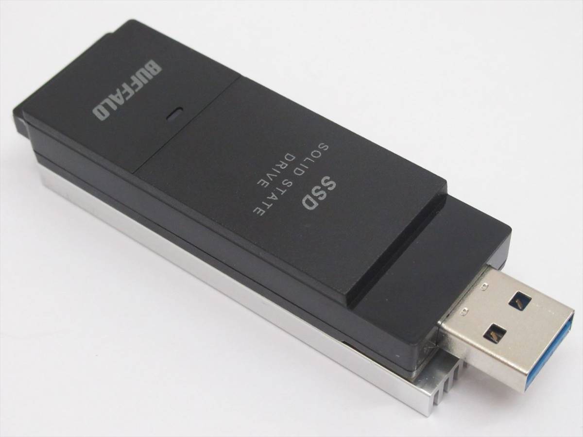 BUFFALO 外付けSSD 1.0TB SSD-SCT1.0U3BA/N メモリーカード 1TB外付けSSD