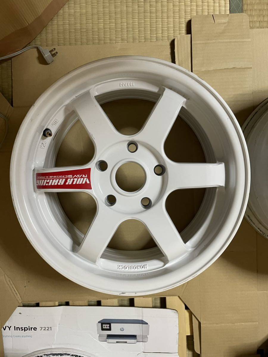 専用出品 TE37風 ゼロファイター ホイール 15インチ 7j(アクセサリー)｜売買され