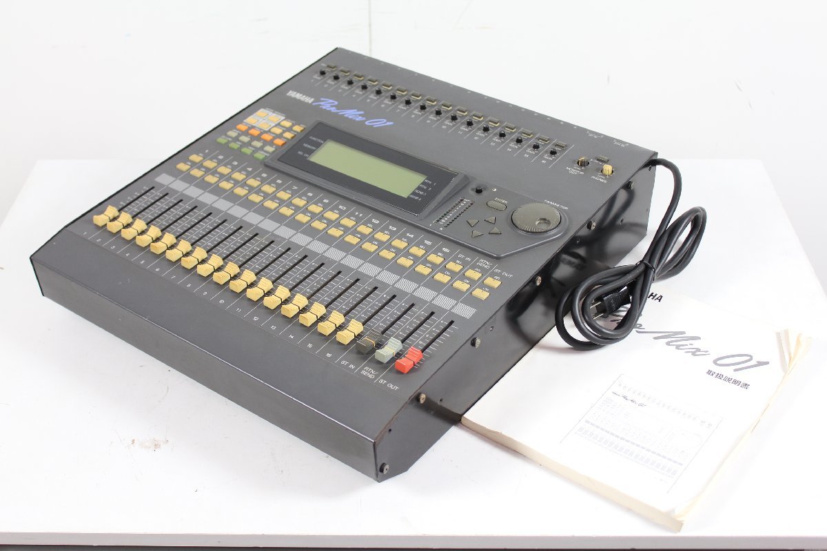 YAMAHA ProMix 01 デジタルミキサー 16ch 通電確認済み 01 YAMAHA デジタルミキサー ProMix Yamaha ミキサー pro mix メルカリ