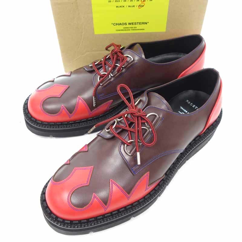 WESTERN LEATHER CHAOS FACETASM 0 SHOES | Brown FACETASM