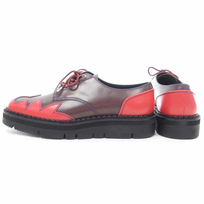 WESTERN LEATHER CHAOS FACETASM 0 SHOES | Brown FACETASM