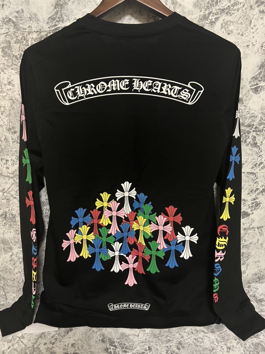 新品 クロムハーツ ロンT マルチカラー Chrome hearts(トップス 新品 クロムハーツ ロンT マルチカラー Chrome hearts(トップス