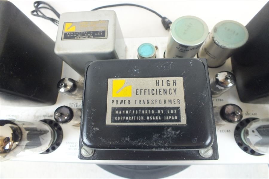 ☆ LUXMAN ラックスマン MQ60 真空管アンプ 中古 現状品 221007K4252 MQ60 LUXMAN ラックスマン 真空管ステレオパワーアンプ MQ60の仕様 □□LUXMAN