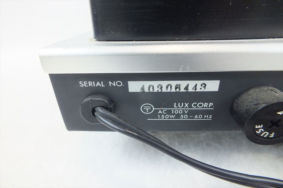 ☆ LUXMAN ラックスマン MQ60 真空管アンプ 中古 現状品 221007K4252 MQ60 LUXMAN ラックスマン 真空管ステレオパワーアンプ MQ60の仕様 □□LUXMAN